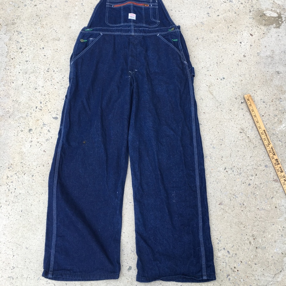 Vintage Pointer Brand denim overalls size 38-29